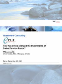 How has China changed the Investments of Swiss Pension Funds?